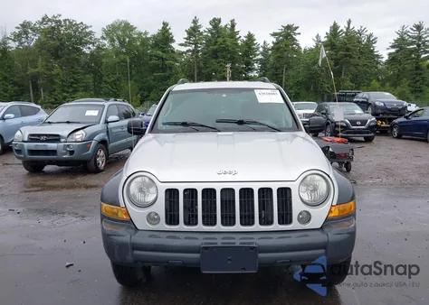 2006 Jeep Liberty Sport из США, поврежденный, VIN 1J4GL48K36W253512